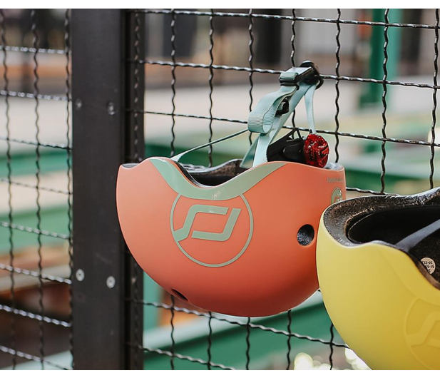 Scoot & Ride Kask Ochronny XXS-S dla dzieci 1-5 lat Peach - 580275 - zdjęcie 6